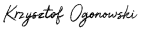 podpisy krzysztofa ogonowskiego dark font